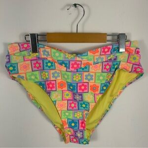💕 NOBO Colorful Floral Bikini Bottoms XL NWOT